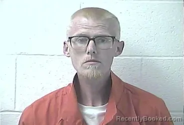 Mugshot of Ryan Dale Johnston booked in Daviess County, Kentucky on October 19, 2026