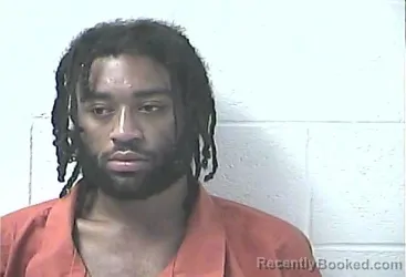 Mugshot of Tevin Deshaun Johnson booked in Daviess County, Kentucky on August 24, 2026