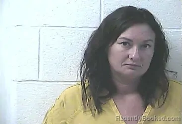 Mugshot of Tiffany Lea Sandefur booked in Daviess County, Kentucky on August 22, 2026
