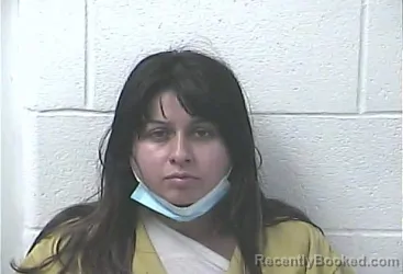 Mugshot of Vanessa Margarita Campos booked in Daviess County, Kentucky on October 13, 2026