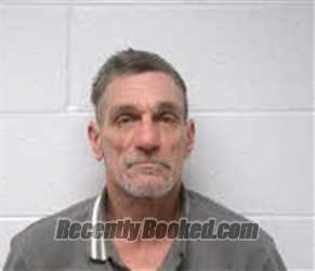 Booking photo from Macon County, North Carolina