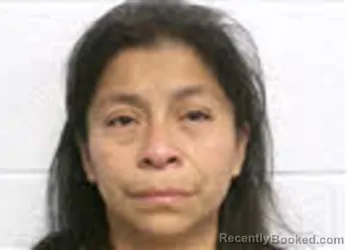 Mugshot of LAURA LOPEZ CHAVEZ booked in Macon County, North Carolina on May 12, 2026
