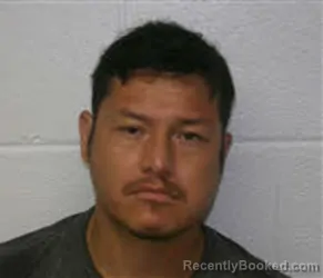 Mugshot of DANIEL TORRES AGUILAR booked in Macon County, North Carolina on July 8, 2026