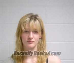 Mugshot of Britany Ann Mccall booked in Macon County, North Carolina on October 8, 2026