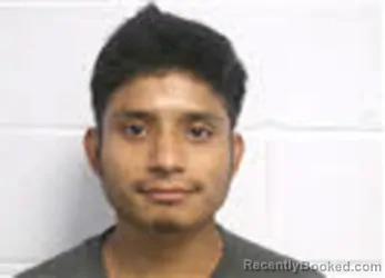Mugshot of ANGEL DANIEL CANDELARIO CRUZ booked in Macon County, North Carolina on July 10, 2026