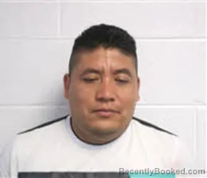 Mugshot of Elias Popoca Hernandez booked in Macon County, North Carolina on August 9, 2026