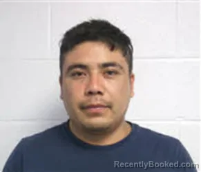 Mugshot of Jorge Luis Cruz booked in Macon County, North Carolina on August 9, 2026
