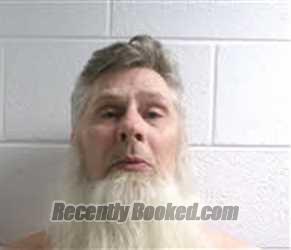 Booking photo from Macon County, North Carolina