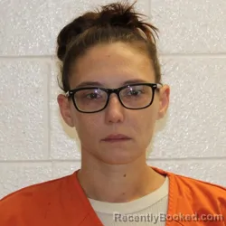 Mugshot of Amanda Ellen Hall booked in Grant County, Kentucky on October 14, 2026