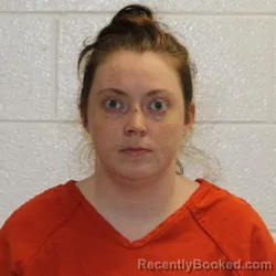 Mugshot of Britany Nicole Collins booked in Grant County, Kentucky on August 5, 2026