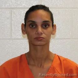 Mugshot of Clemensia Lee Cardenas booked in Grant County, Kentucky on August 20, 2026
