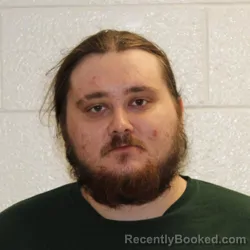 Mugshot of Casey Micheal Ferguson booked in Grant County, Kentucky on September 29, 2026