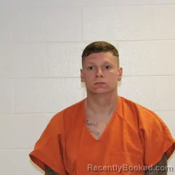 Mugshot of Elijah Blue Adkins booked in Grant County, Kentucky on September 27, 2026