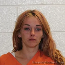 Mugshot of Emily Kay Simmons booked in Grant County, Kentucky on October 10, 2026
