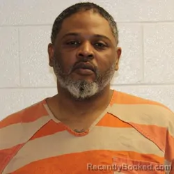 Mugshot of Travis Jamal Johnson booked in Grant County, Kentucky on October 7, 2026