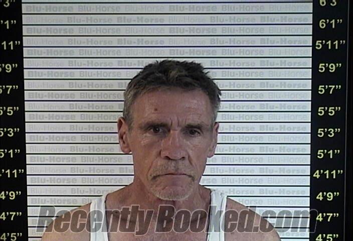 Booking photo from Graves County, Kentucky