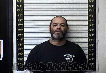 Booking photo from Graves County, Kentucky
