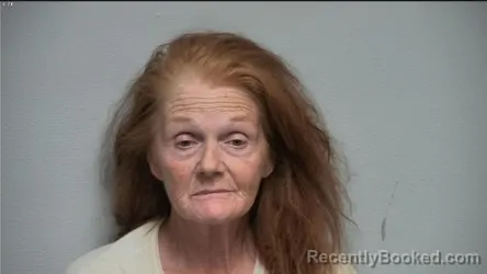 Mugshot of Kathy Anne Copeland booked in Graves County, Kentucky on August 25, 2026