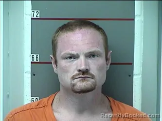Mugshot of KYLE BLAKE HARDIN booked in Grayson County, Kentucky on July 7, 2026