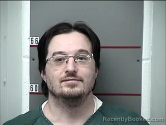 Mugshot of Robert Emmanuel Evans booked in Grayson County, Kentucky on September 9, 2026