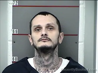 Mugshot of Aaron S Clark booked in Grayson County, Kentucky on August 19, 2026