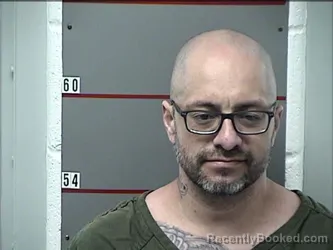 Mugshot of Marcelo Cumplido Vera booked in Grayson County, Kentucky on August 21, 2026