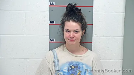Mugshot of Hannah L Rhodes booked in Grayson County, Kentucky on August 16, 2026