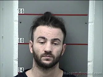 Mugshot of Daniel Leonard Casey booked in Grayson County, Kentucky on October 19, 2026