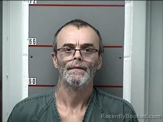Mugshot of David Lynn Sisk booked in Grayson County, Kentucky on August 31, 2026