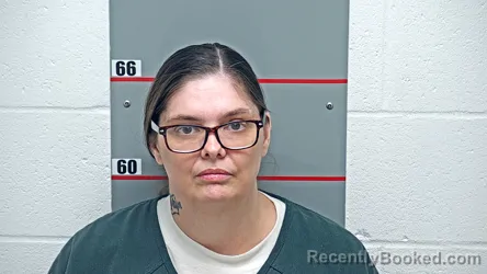 Mugshot of Kathryn Tucker booked in Grayson County, Kentucky on October 7, 2026