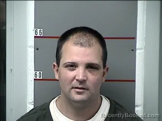 Mugshot of Dylan Cody Bowers booked in Grayson County, Kentucky on August 21, 2026