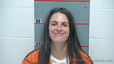 Mugshot of Michaela Heller booked in Grayson County, Kentucky on October 9, 2026