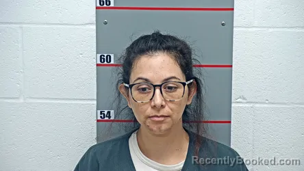 Mugshot of Ruth Rosales Cruz booked in Grayson County, Kentucky on August 19, 2026