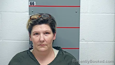 Mugshot of JULIA MARIE BITTINGER booked in Grayson County, Kentucky on April 27, 2026