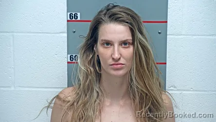 Mugshot of ALEXA HOUCHIN booked in Grayson County, Kentucky on June 23, 2026