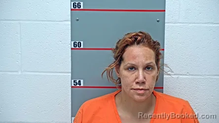 Mugshot of NASTASIA NAOMI TABOR booked in Grayson County, Kentucky on April 23, 2026