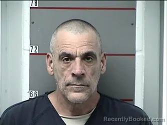 Mugshot of JEFFERY OVERSTREET booked in Grayson County, Kentucky on April 17, 2026