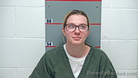 Mugshot of DESTINY GRACE BURNS booked in Grayson County, Kentucky on March 26, 2026