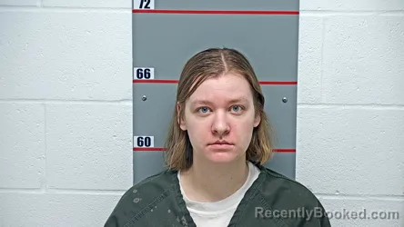 Mugshot of HALEY BRENNEN booked in Grayson County, Kentucky on March 25, 2026