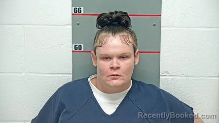 Mugshot of ALESHIA K ROSENBERRY booked in Grayson County, Kentucky on March 26, 2026