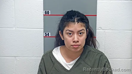 Mugshot of SUSANA VASQUEZ booked in Grayson County, Kentucky on March 26, 2026