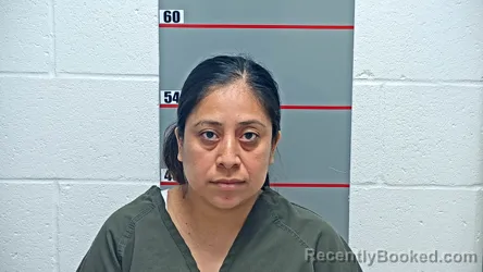 Mugshot of YESENIA RAMIREZ-SALINAS booked in Grayson County, Kentucky on March 26, 2026