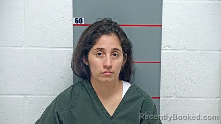 Mugshot of DILCIA MEJIA-FLORES booked in Grayson County, Kentucky on March 26, 2026