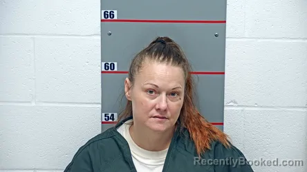 Mugshot of MELISSA WILHOITE booked in Grayson County, Kentucky on March 30, 2026