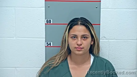 Mugshot of SMIRANDA ROSTAS booked in Grayson County, Kentucky on March 30, 2026