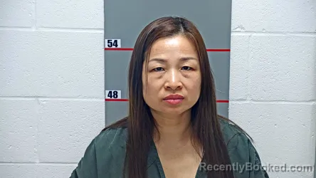 Mugshot of CHUN JUAN LIN booked in Grayson County, Kentucky on March 31, 2026