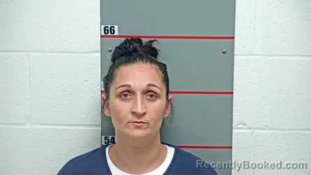 Mugshot of JAZMINE LUTTRELL booked in Grayson County, Kentucky on April 23, 2026