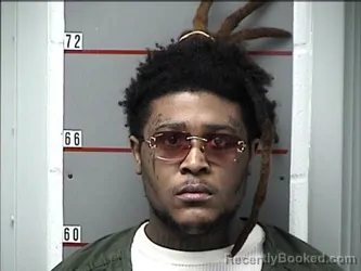 Mugshot of JERMAINE DENARD BROWN booked in Grayson County, Kentucky on April 24, 2026