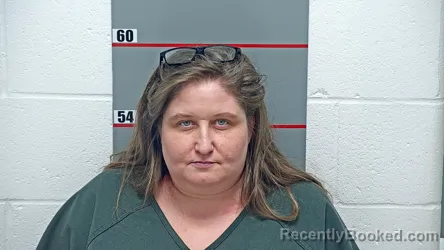 Mugshot of JENNIFER FOX booked in Grayson County, Kentucky on April 27, 2026