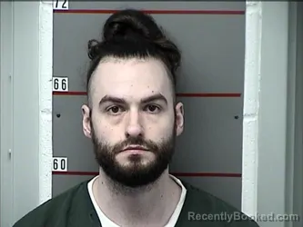Mugshot of PRESTON M MOORE booked in Grayson County, Kentucky on April 27, 2026